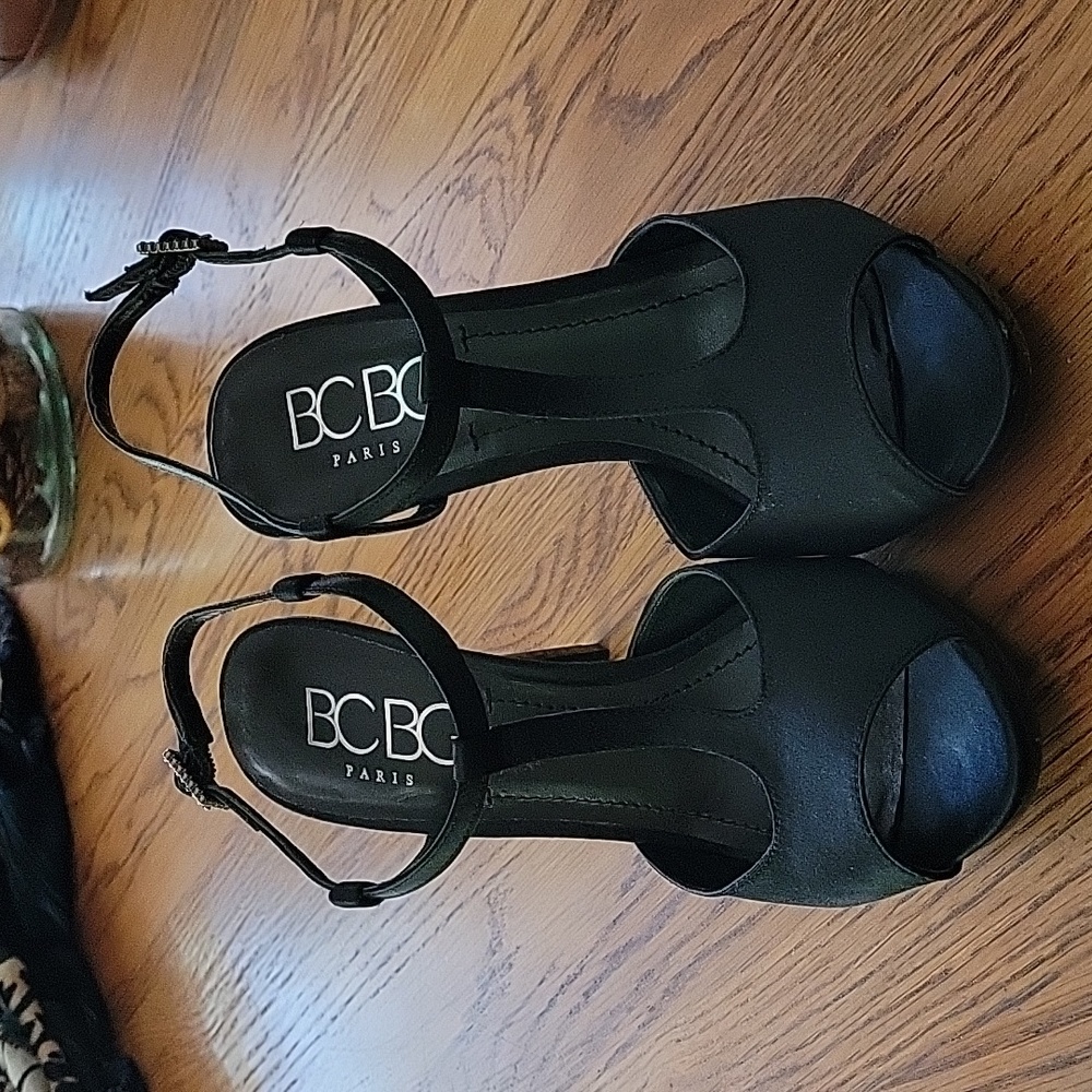 BCBG Paris dress stilettos